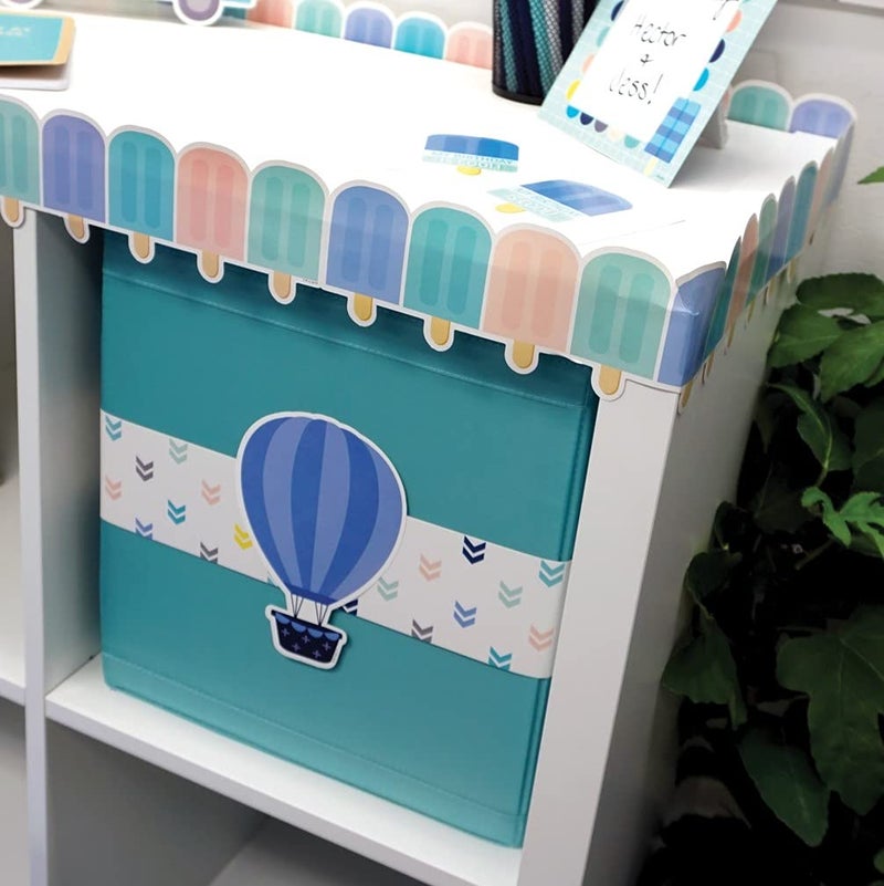 Creative Teaching Press Calm & Cool Hot Air Balloons Cut Outs, 6 in, CTP 8666 - Image 5